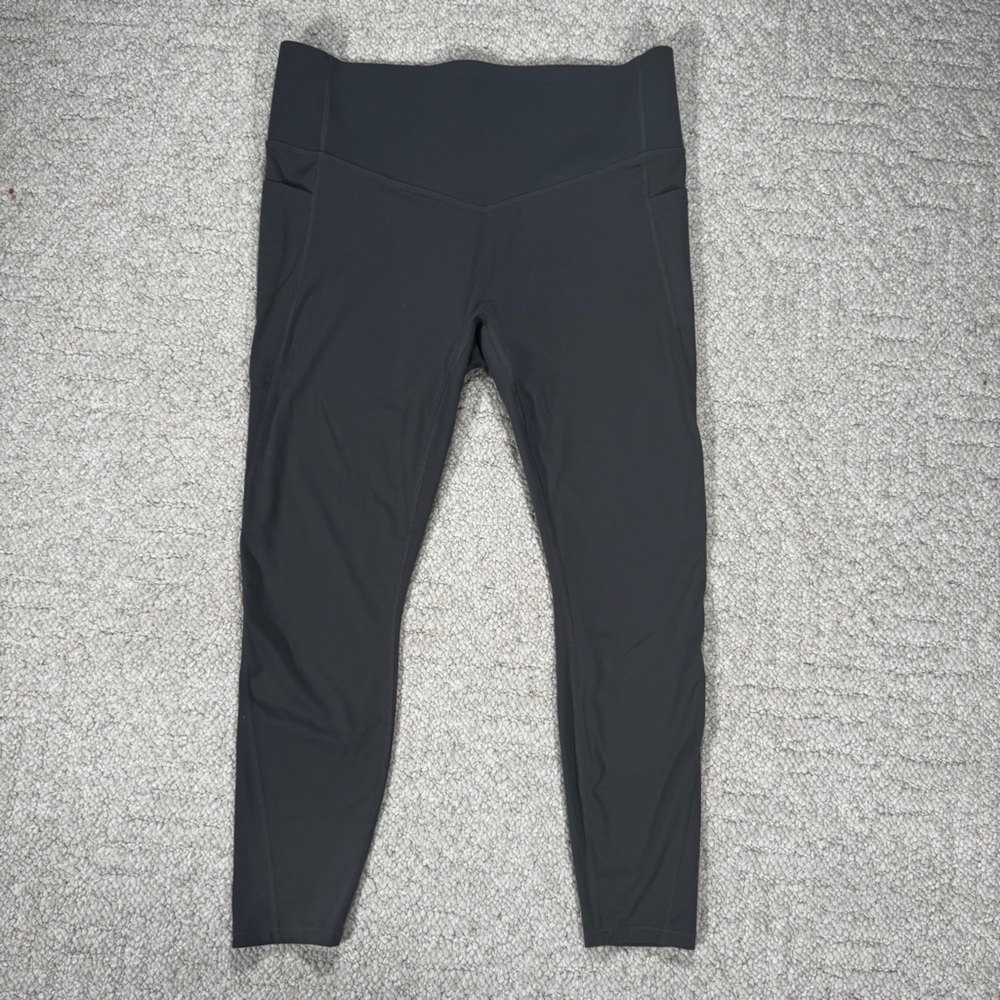 Halara Ultrasculpt Leggings Gray 1X High Waisted Sculpting Stretch Activewear
